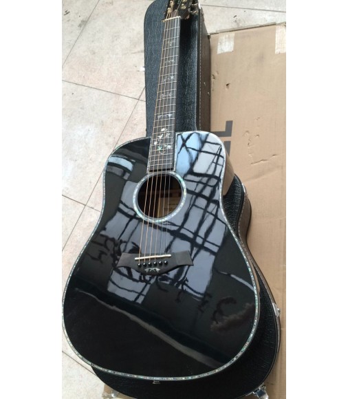 Chaylor 910ce acoustic guitar black